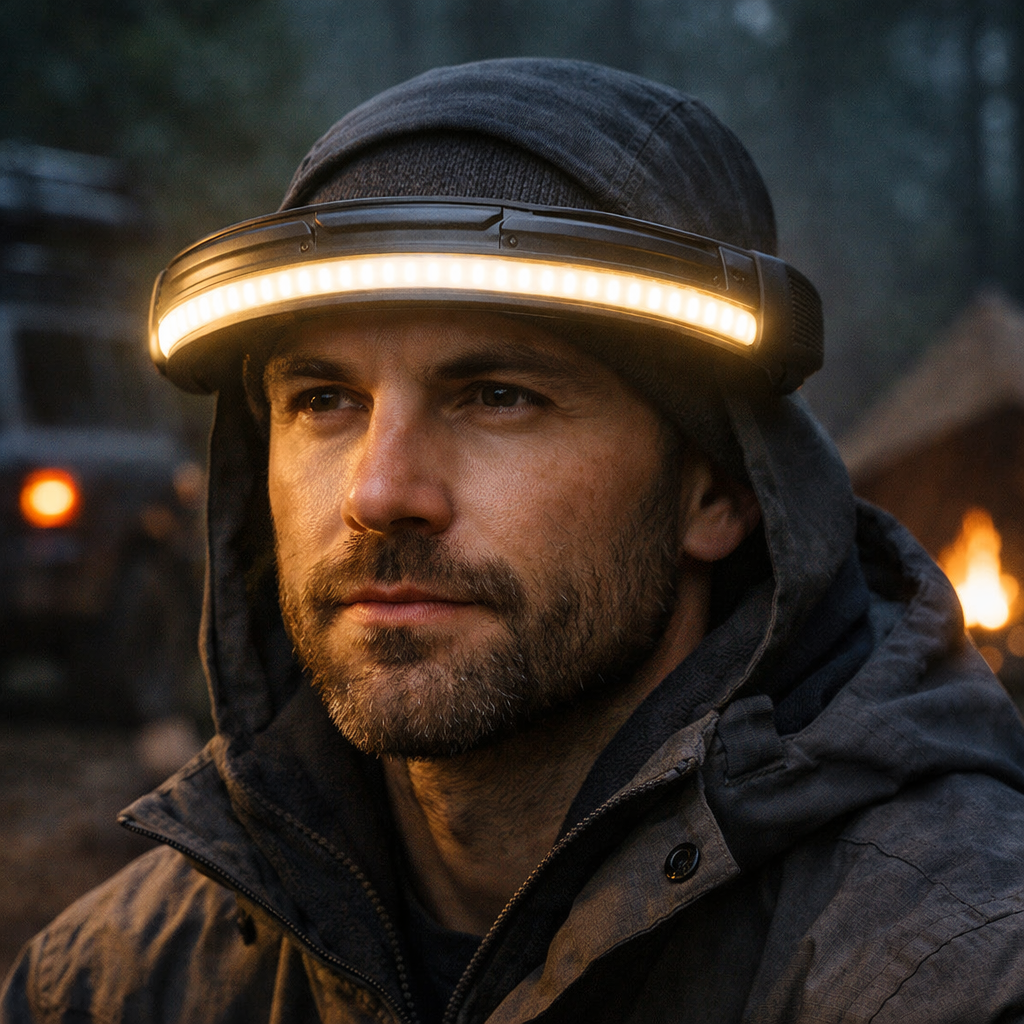 WideBeam Headlight Concept conceptual product image