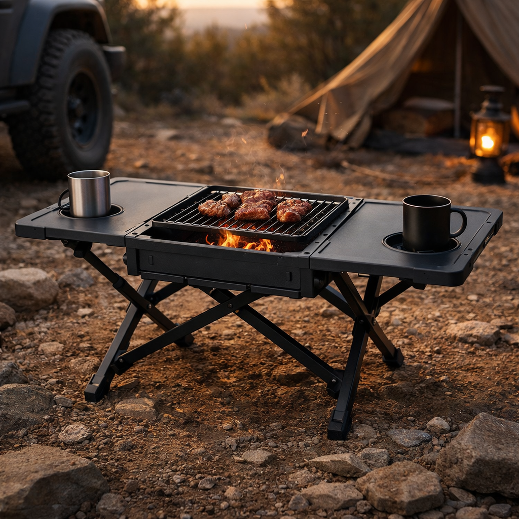 The Ultimate Foldable Grill Table product image
