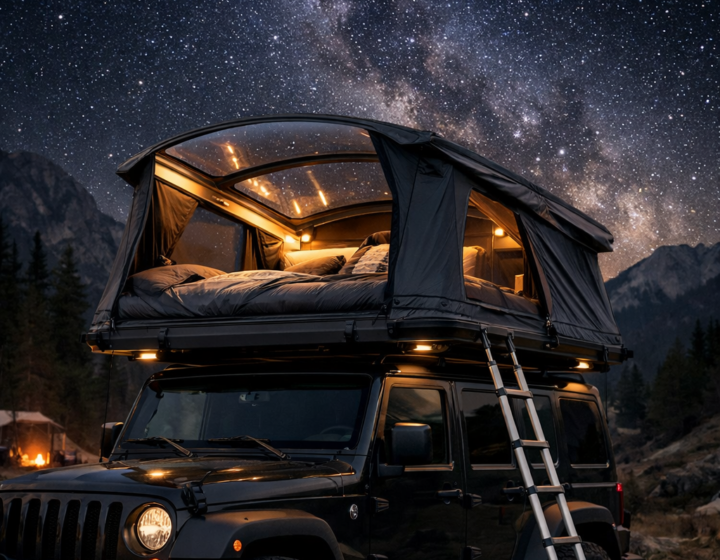 Starry Night Rooftop Tent Concept